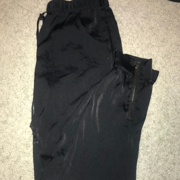 Vera Wang Pants Princess Black Joggers Poshmark